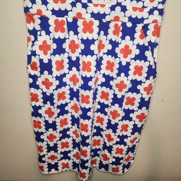 Boden Florrie Floral Jersey Dress Soft Sleeveless Multicolor Womens 6 NEW - Picture 4 of 11